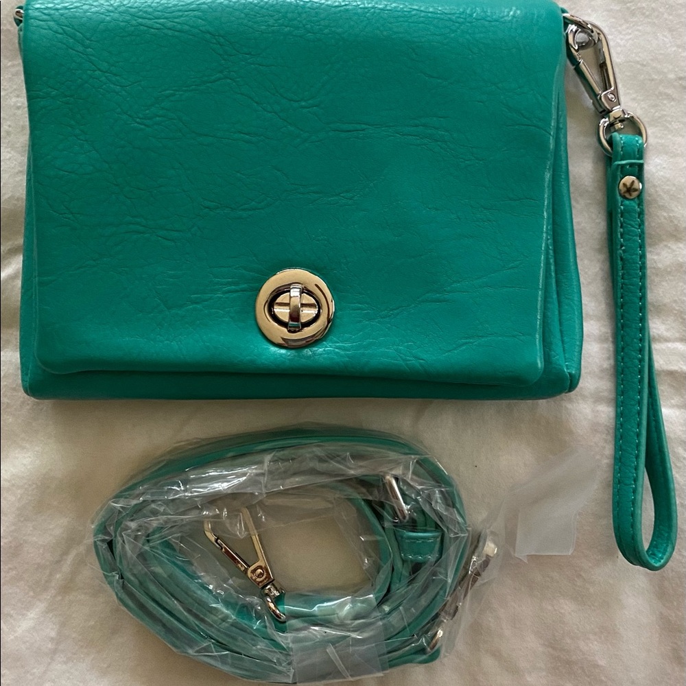 NWOT “C” Brand beautiful teal purse